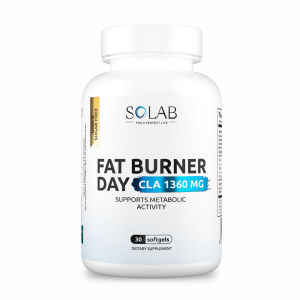 SOLAB / Жиросжигатель FAT BURNER для похудения для женщин и мужчин , 30 шт