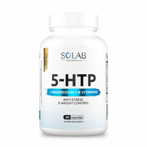 SOLAB / 5-HTP с магнием и витаминами группы В в капсулах, 60 капсул