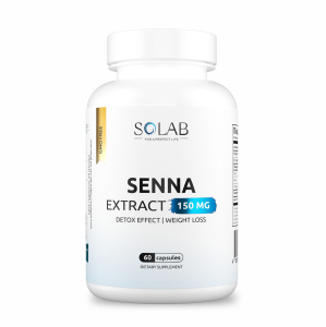 SOLAB / Сенна экстракт 150 мг, 60 капсул