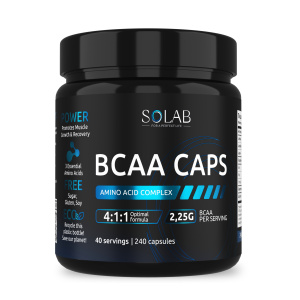SOLAB / BCAA 4:1:1, 240 капсул