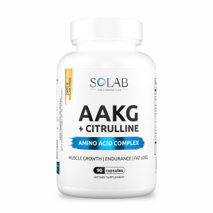 SOLAB / AAKG  Аргинин+Цитруллин, 90 капсул