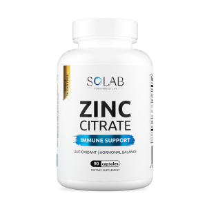 SOLAB / Цинк цитрат, 90 капсул