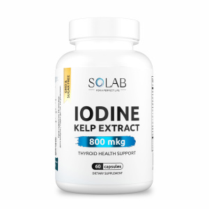 SOLAB / Келп (Йод), 800 мкг, 60 капсул