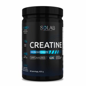 SOLAB / Креатин моногидрат. Без вкуса, 400 гр. 60 порций