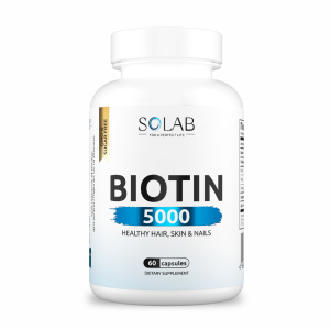 SOLAB / Биотин, 60 капсул