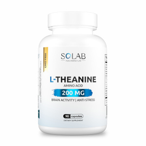 SOLAB / L-теанин  200мг, 90 капсул
