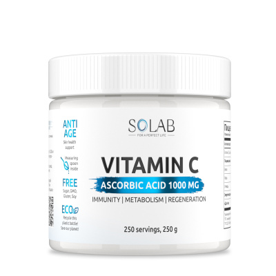 SOLAB / Витамин С в порошке, 250 г