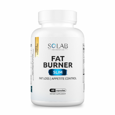 SOLAB / Жиросжигатель Fat Burner Slim, 60 капсул