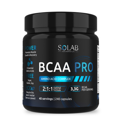 SOLAB / ВСАА PRO, 240 капсул