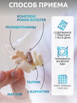 SOLAB / «Хелс пак мужской» («Мen`s Нealth pack»), 30 саше-пакетов