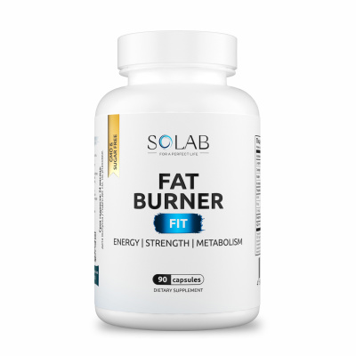 SOLAB / Жиросжигатель Fat Burner Fit, 90 капсул
