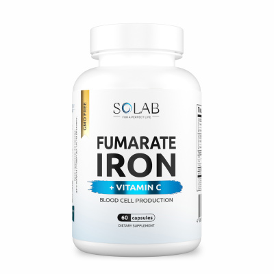 SOLAB / Железо Фумарат, 60 капсул