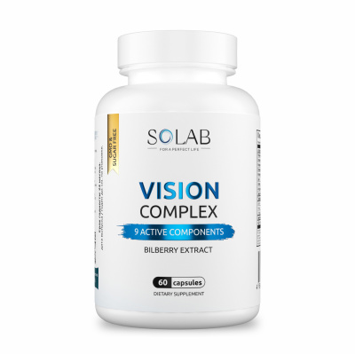 SOLAB / Комплекс для зрения, 60 капсул