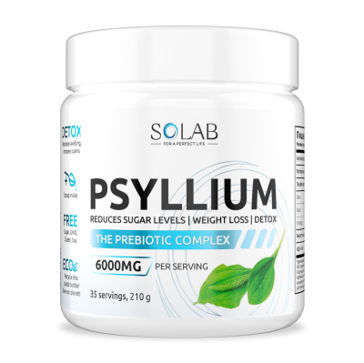 SOLAB / Псиллиум, 210 гр, 35 порций