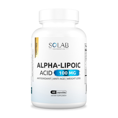 SOLAB / Альфа Липоевая кислота, 60 капсул